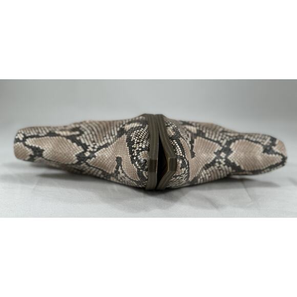 Vince Camuto Gigietta Sz 7M Snakeskin Booties Shoes Ankle Boots Womens Heels - Picture 8 of 14